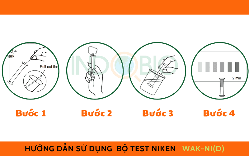 cách test nhanh Niken với Packtest Niken wak-ni(d) kyoritsu